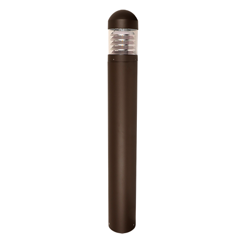 BOL-RDL-LKFS  - Round Domed Bollard with louvered reflector–Lumen & Kelvin Field Selectable